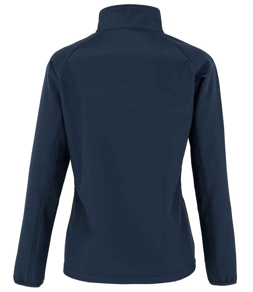 Result Genuine Recycled Ladies Printable Soft Shell Jacket in by Result Genuine Recycled — Custom branded clothing by Print Press, featuring premium embroidery produced in our specialist print lab in the UK.