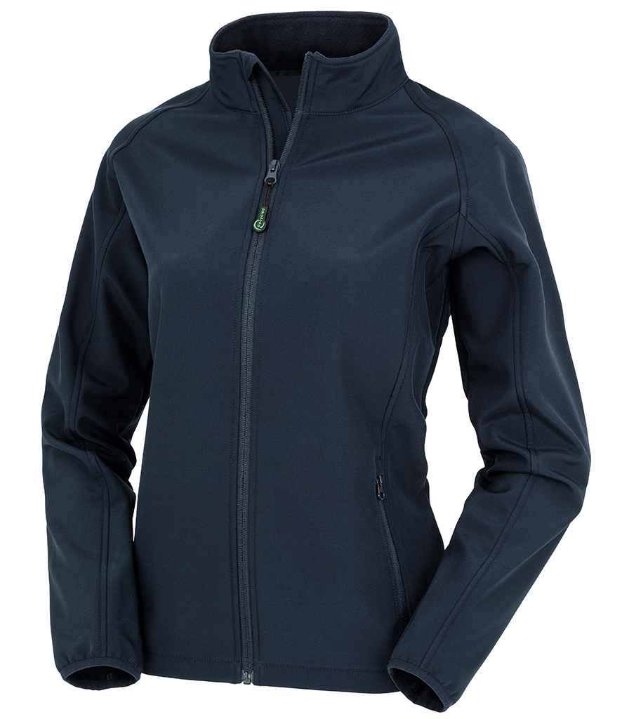 Result Genuine Recycled Ladies Printable Soft Shell Jacket in by Result Genuine Recycled — Custom branded clothing by Print Press, featuring premium embroidery produced in our specialist print lab in the UK.