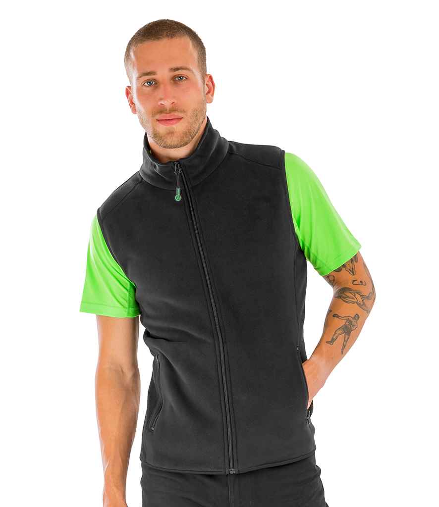 Result Genuine Recycled Polarthermic Fleece Bodywarmer in by Result Genuine Recycled — Custom branded clothing by Print Press, featuring premium embroidery produced in our specialist print lab in the UK.