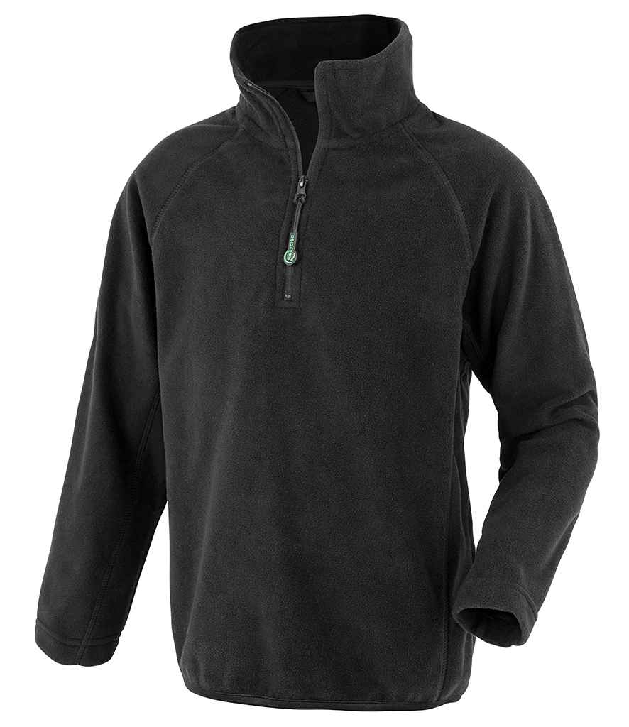 Result Genuine Recycled Kids Zip Neck Micro Fleece in by Result Genuine Recycled — Custom branded clothing by Print Press, featuring premium embroidery produced in our specialist print lab in the UK.
