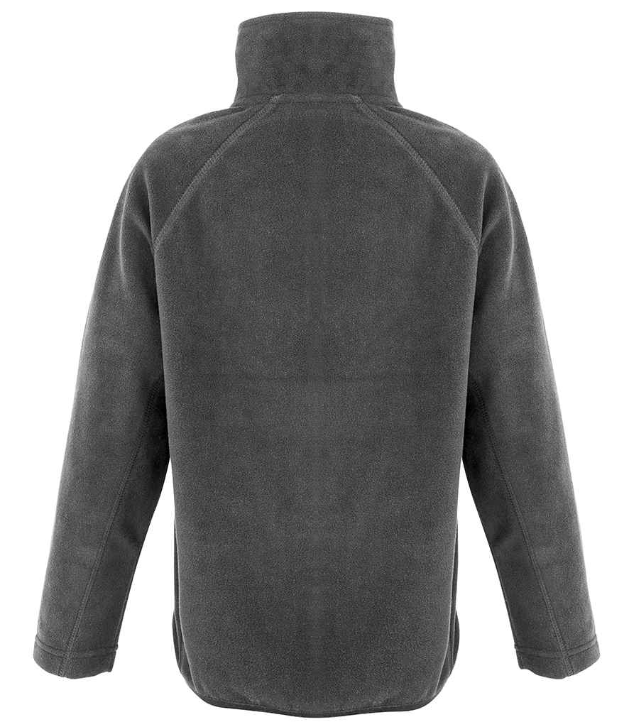 Result Genuine Recycled Kids Zip Neck Micro Fleece in by Result Genuine Recycled — Custom branded clothing by Print Press, featuring premium embroidery produced in our specialist print lab in the UK.