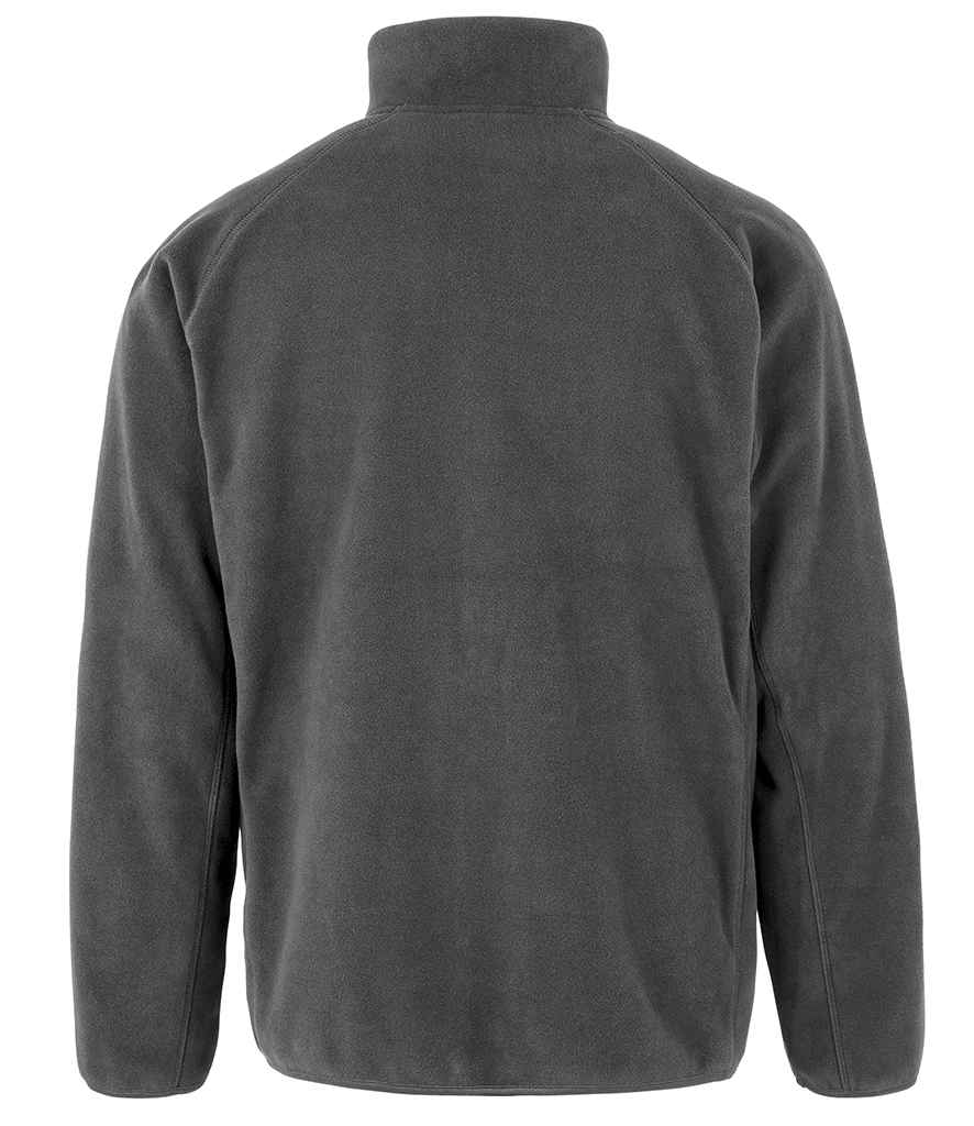 Result Genuine Recycled Zip Neck Micro Fleece in by Result Genuine Recycled — Custom branded clothing by Print Press, featuring premium embroidery produced in our specialist print lab in the UK.