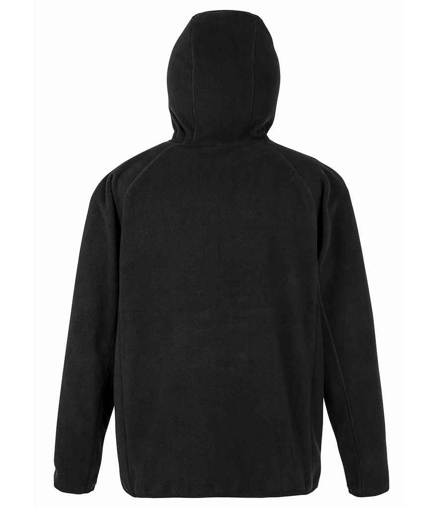 Result Genuine Recycled Hooded Micro Fleece Jacket in by Result Genuine Recycled — Custom branded clothing by Print Press, featuring premium embroidery produced in our specialist print lab in the UK.