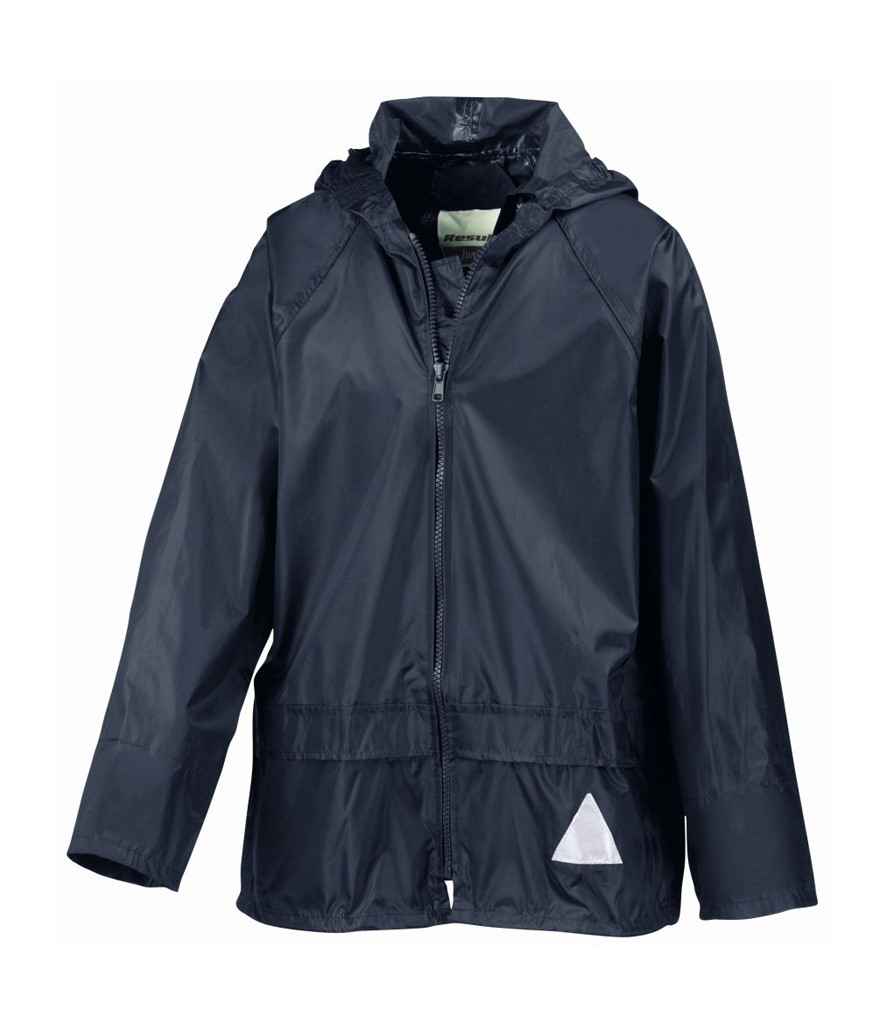 Result Kids Waterproof Jacket/Trouser Suit in Carry Bag in by Result — Custom branded clothing by Print Press, featuring premium embroidery produced in our specialist print lab in the UK.