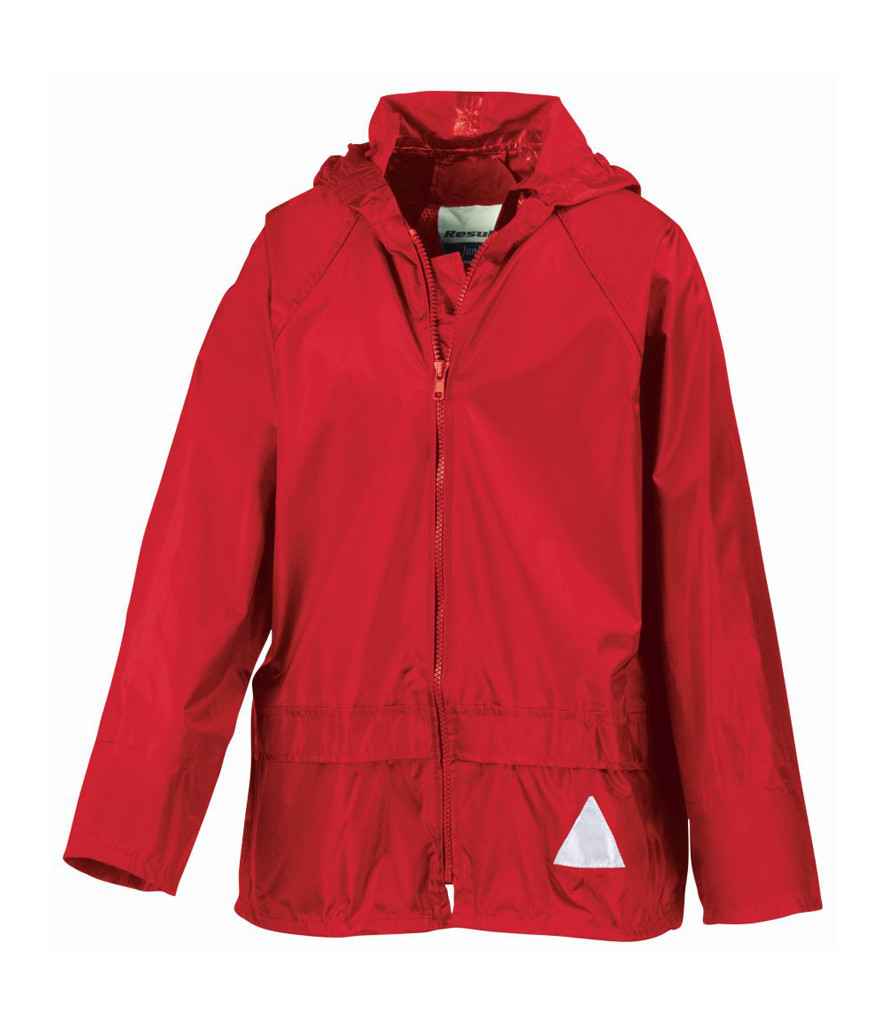 Result Kids Waterproof Jacket/Trouser Suit in Carry Bag in by Result — Custom branded clothing by Print Press, featuring premium embroidery produced in our specialist print lab in the UK.