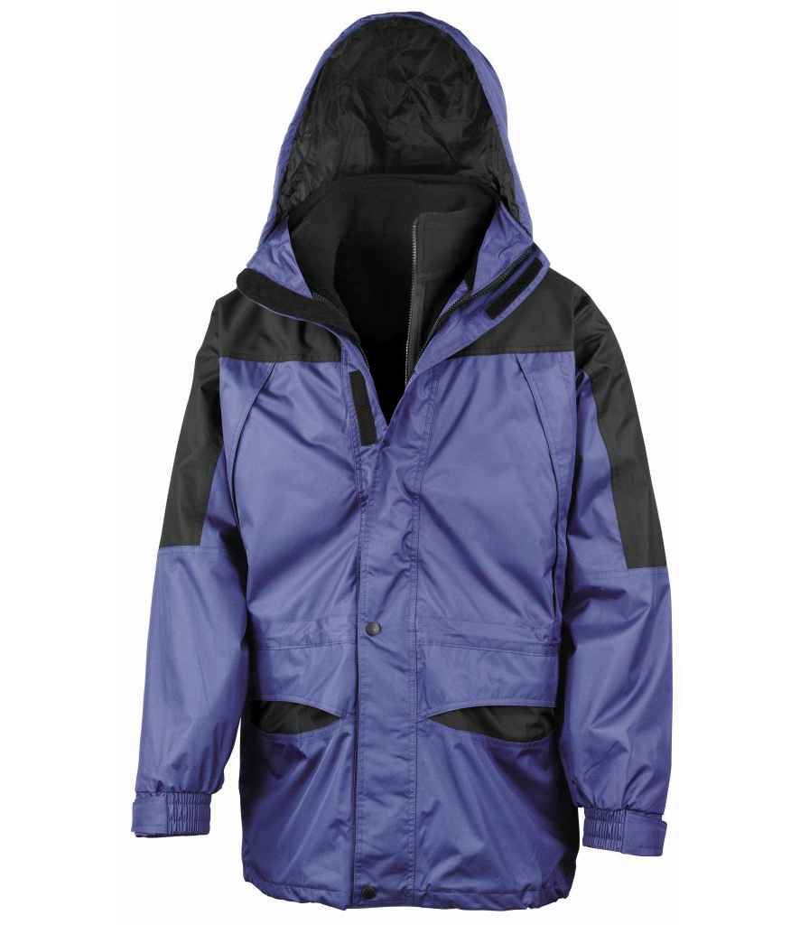 Result Alaska 3-in-1 Jacket in by Result — Custom branded clothing by Print Press, featuring premium embroidery produced in our specialist print lab in the UK.