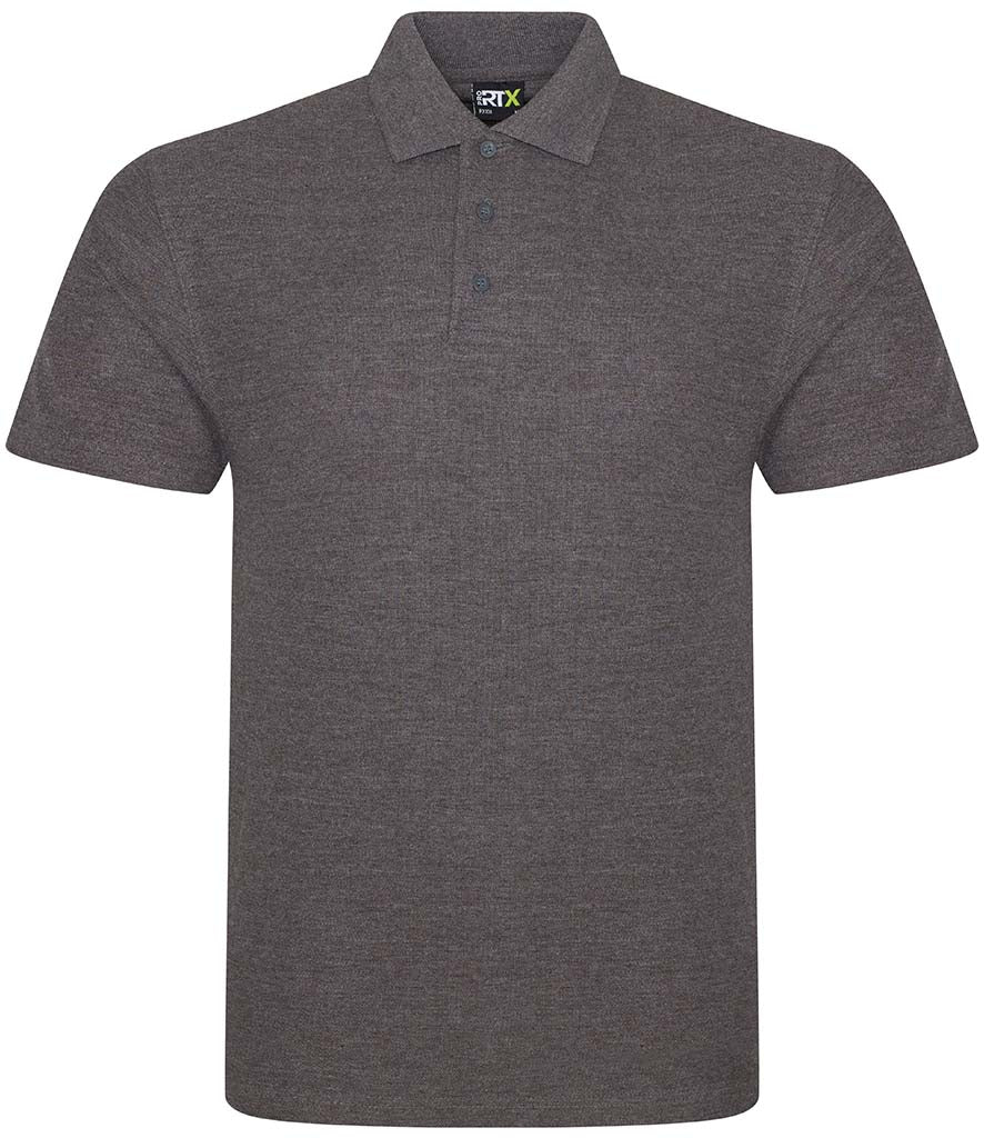 10 x Pro RTX Work Polos in Charcoal by Print Lab Deals — Custom branded clothing by Print Press, featuring premium embroidery produced in our specialist print lab in the UK.