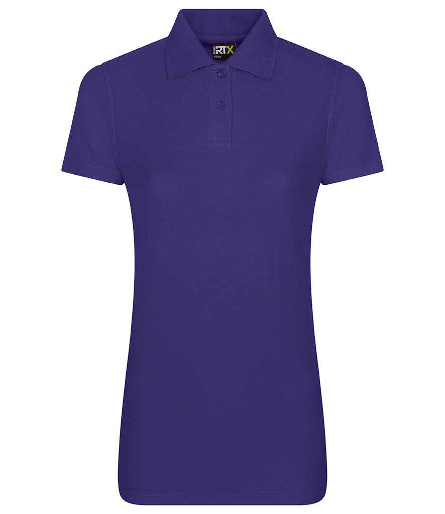 Pro RTX Ladies Pro Pique Polo Shirt in by Pro RTX — Custom branded clothing by Print Press, featuring premium embroidery produced in our specialist print lab in the UK.