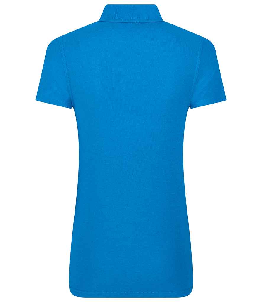 Pro RTX Ladies Pro Pique Polo Shirt in by Pro RTX — Custom branded clothing by Print Press, featuring premium embroidery produced in our specialist print lab in the UK.
