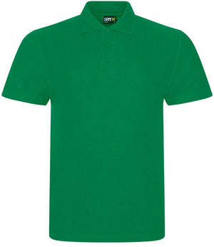 10 x Pro RTX Work Polos in Kelly Green by Print Lab Deals — Custom branded clothing by Print Press, featuring premium embroidery produced in our specialist print lab in the UK.