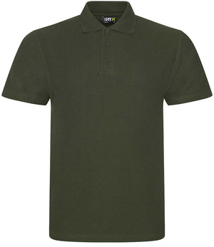 10 x Pro RTX Work Polos in Khaki by Print Lab Deals — Custom branded clothing by Print Press, featuring premium embroidery produced in our specialist print lab in the UK.