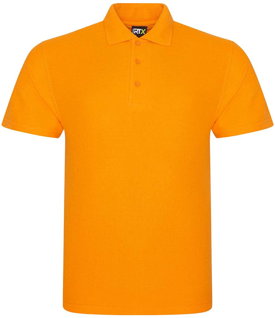10 x Pro RTX Work Polos in Orange by Print Lab Deals — Custom branded clothing by Print Press, featuring premium embroidery produced in our specialist print lab in the UK.