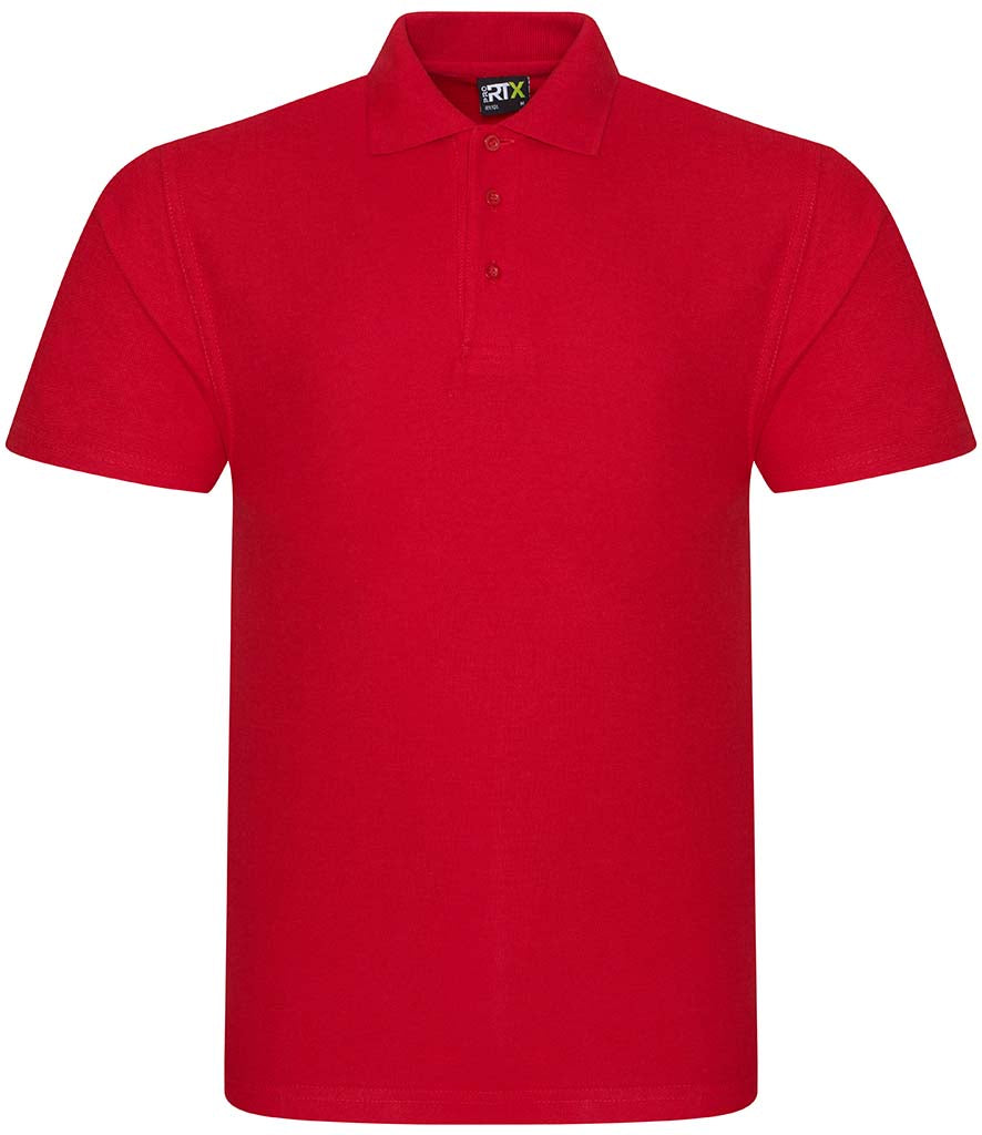 20 x Pro RTX Work Polos in Red by Print Lab Deals — Custom branded clothing by Print Press, featuring premium embroidery produced in our specialist print lab in the UK.