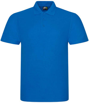 10 x Pro RTX Work Polos in Sapphire Blue by Print Lab Deals — Custom branded clothing by Print Press, featuring premium embroidery produced in our specialist print lab in the UK.