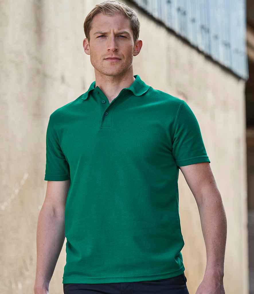 Pro RTX Pro Pique Polo Shirt - (2nd Colours) in Kelly Green by Pro RTX — Custom branded clothing by Print Press, featuring premium embroidery produced in our specialist print lab in the UK.
