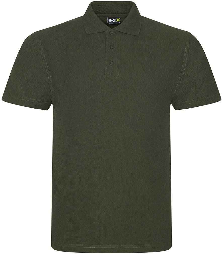 Pro RTX Pro Pique Polo Shirt - (2nd Colours) in by Pro RTX — Custom branded clothing by Print Press, featuring premium embroidery produced in our specialist print lab in the UK.