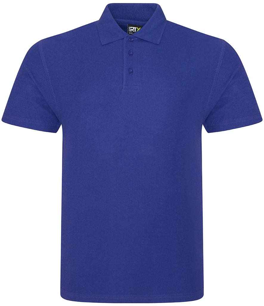 Pro RTX Pro Pique Polo Shirt in Purple by Pro RTX — Custom branded clothing by Print Press, featuring premium embroidery produced in our specialist print lab in the UK.