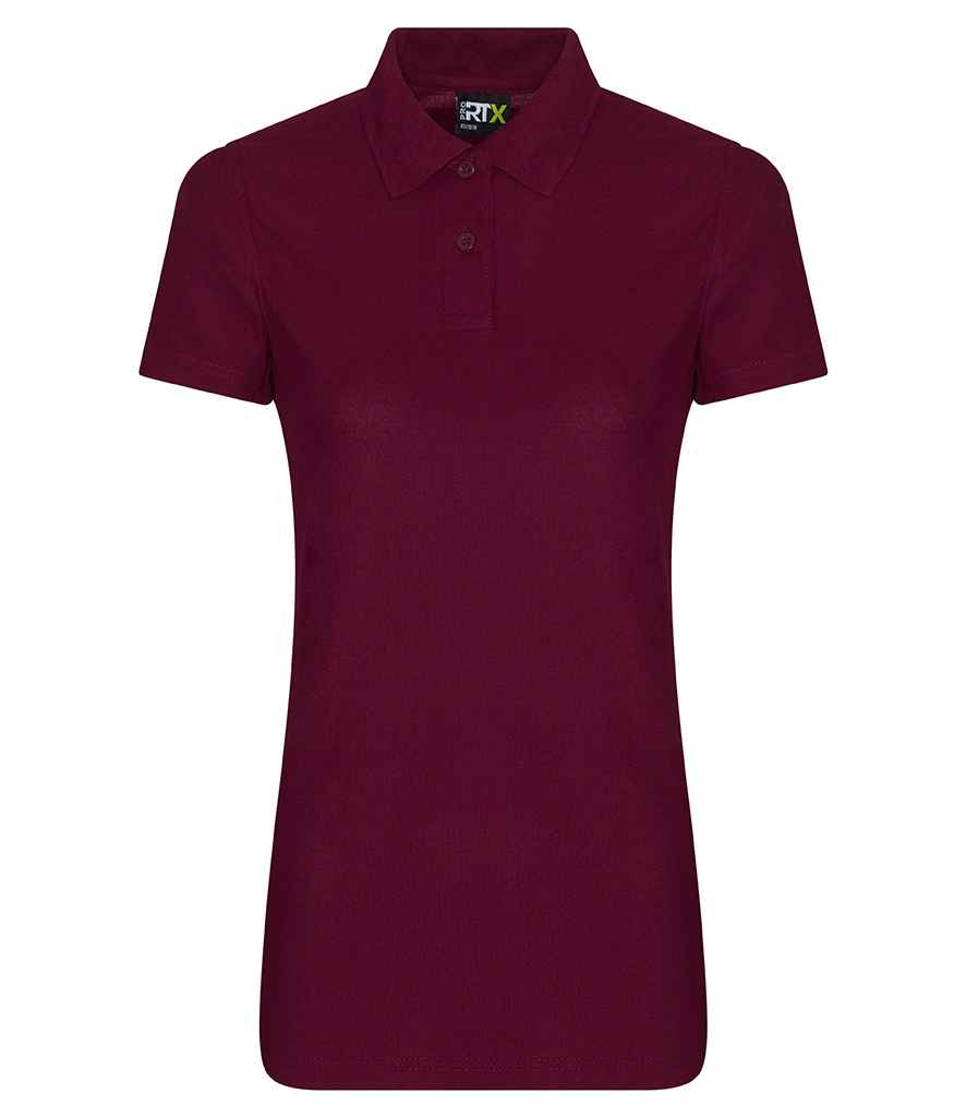 Pro RTX Ladies Pro Polyester Polo Shirt in by Pro RTX — Custom branded clothing by Print Press, featuring premium embroidery produced in our specialist print lab in the UK.