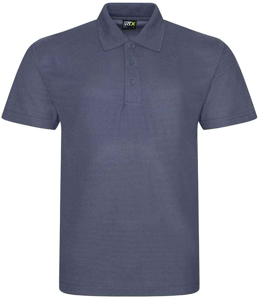 Pro RTX Pro Polyester Polo Shirt in by Pro RTX — Custom branded clothing by Print Press, featuring premium embroidery produced in our specialist print lab in the UK.