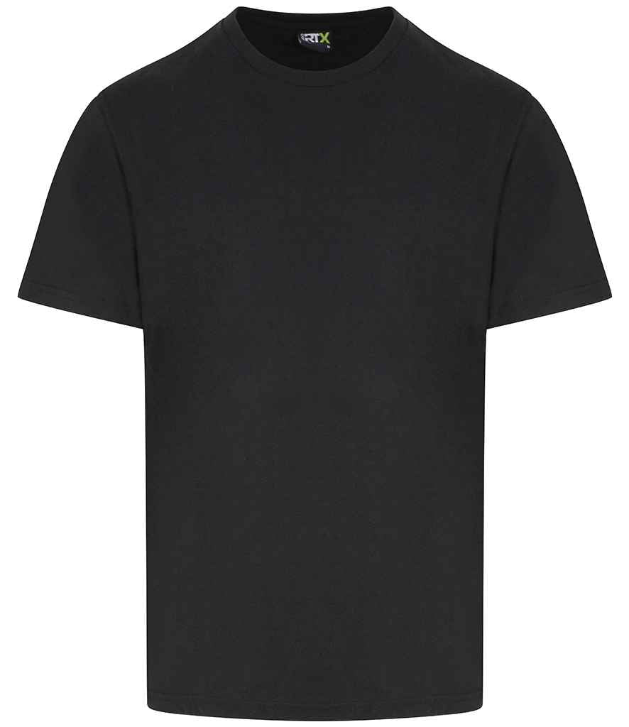Pro RTX Pro T-Shirt in Black by Pro RTX — Custom branded clothing by Print Press, featuring premium embroidery produced in our specialist print lab in the UK.