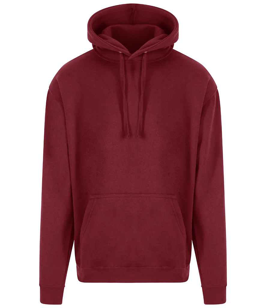 Pro RTX Pro Hoodie in Burgundy by Pro RTX — Custom branded clothing by Print Press, featuring premium embroidery produced in our specialist print lab in the UK.