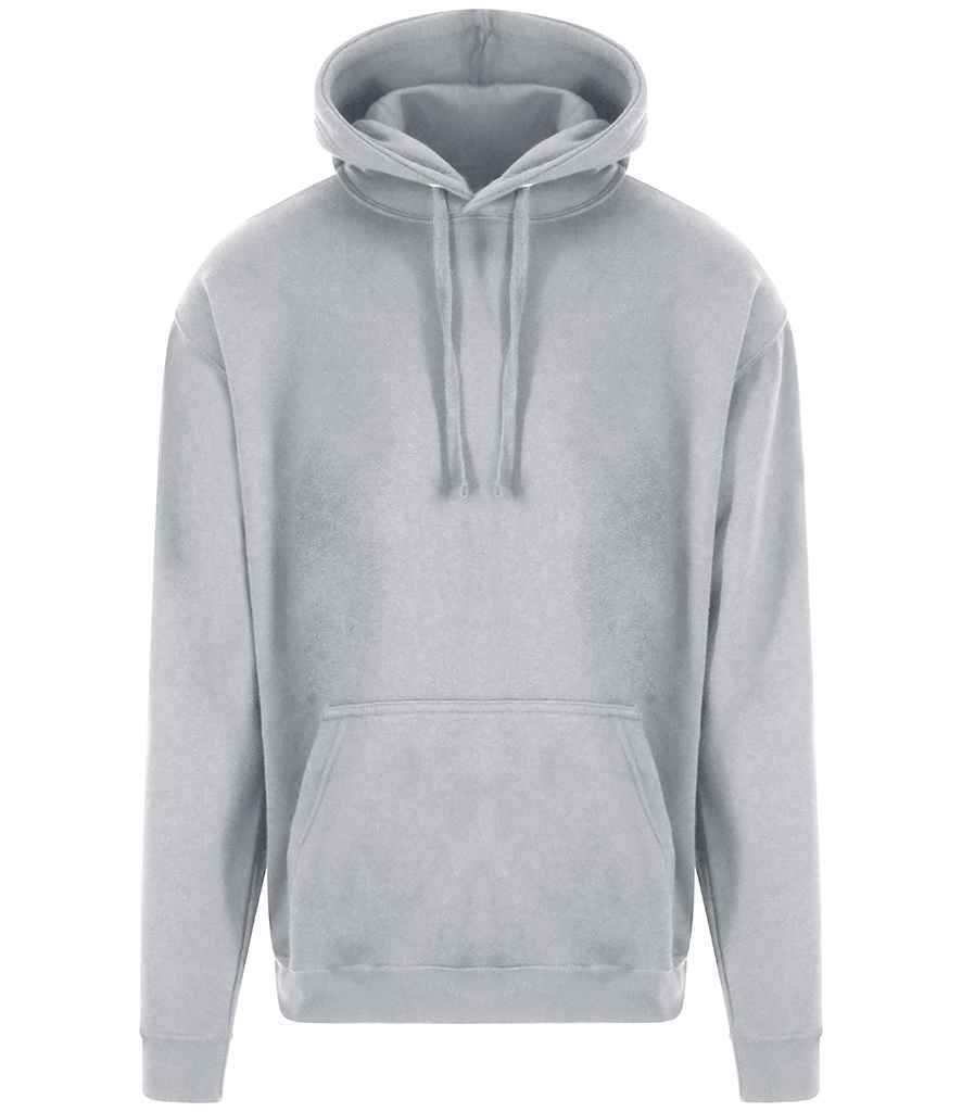 Pro RTX Pro Hoodie in Heather Grey by Pro RTX — Custom branded clothing by Print Press, featuring premium embroidery produced in our specialist print lab in the UK.