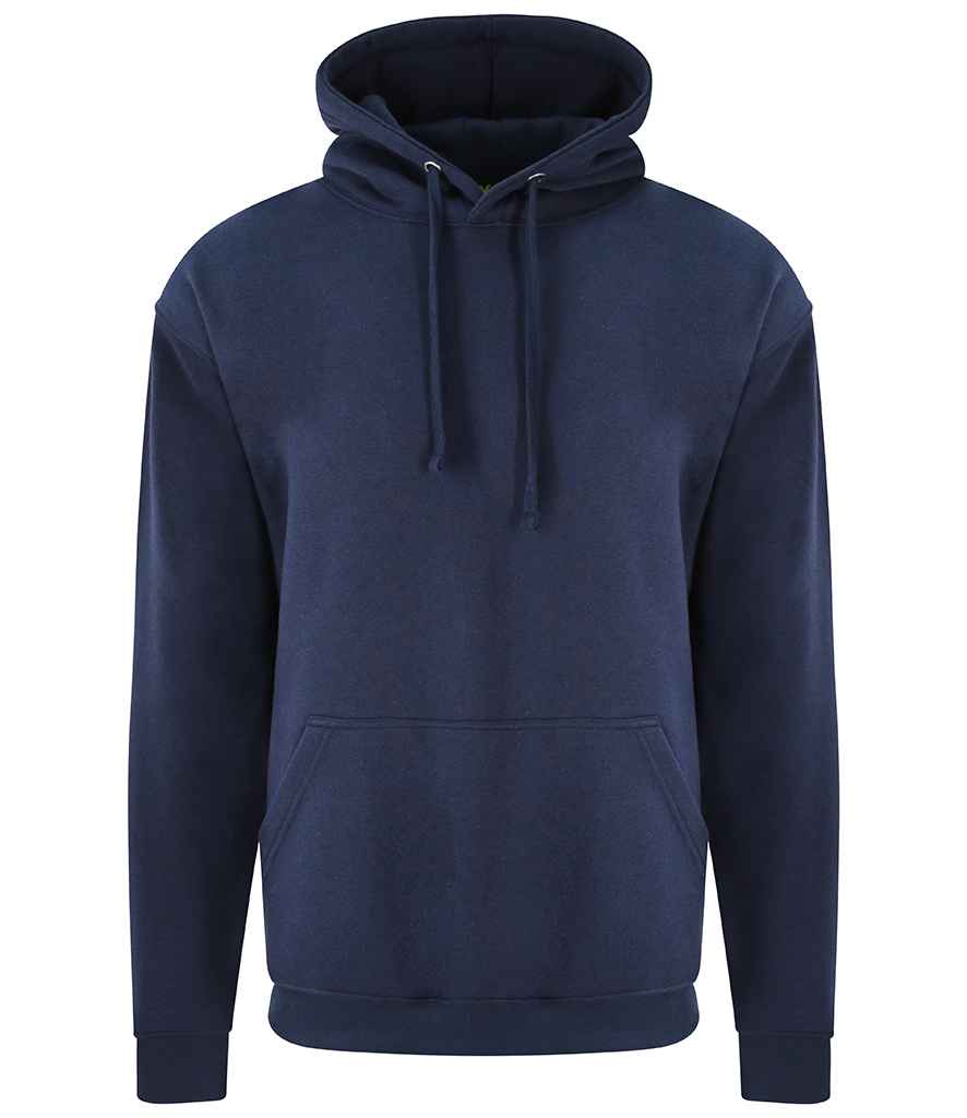 Pro RTX Pro Hoodie in Navy by Pro RTX — Custom branded clothing by Print Press, featuring premium embroidery produced in our specialist print lab in the UK.