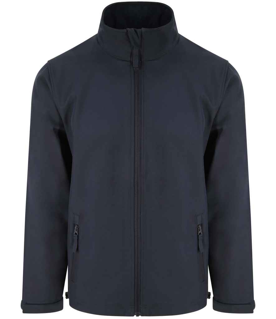 Pro RTX Pro Two Layer Soft Shell Jacket in by Pro RTX — Custom branded clothing by Print Press, featuring premium embroidery produced in our specialist print lab in the UK.