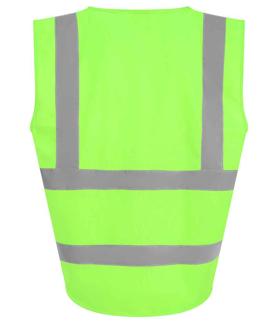 Pro RTX High Visibility Kids Waistcoat in by Pro RTX High Visibility — Custom branded clothing by Print Press, featuring premium embroidery produced in our specialist print lab in the UK.