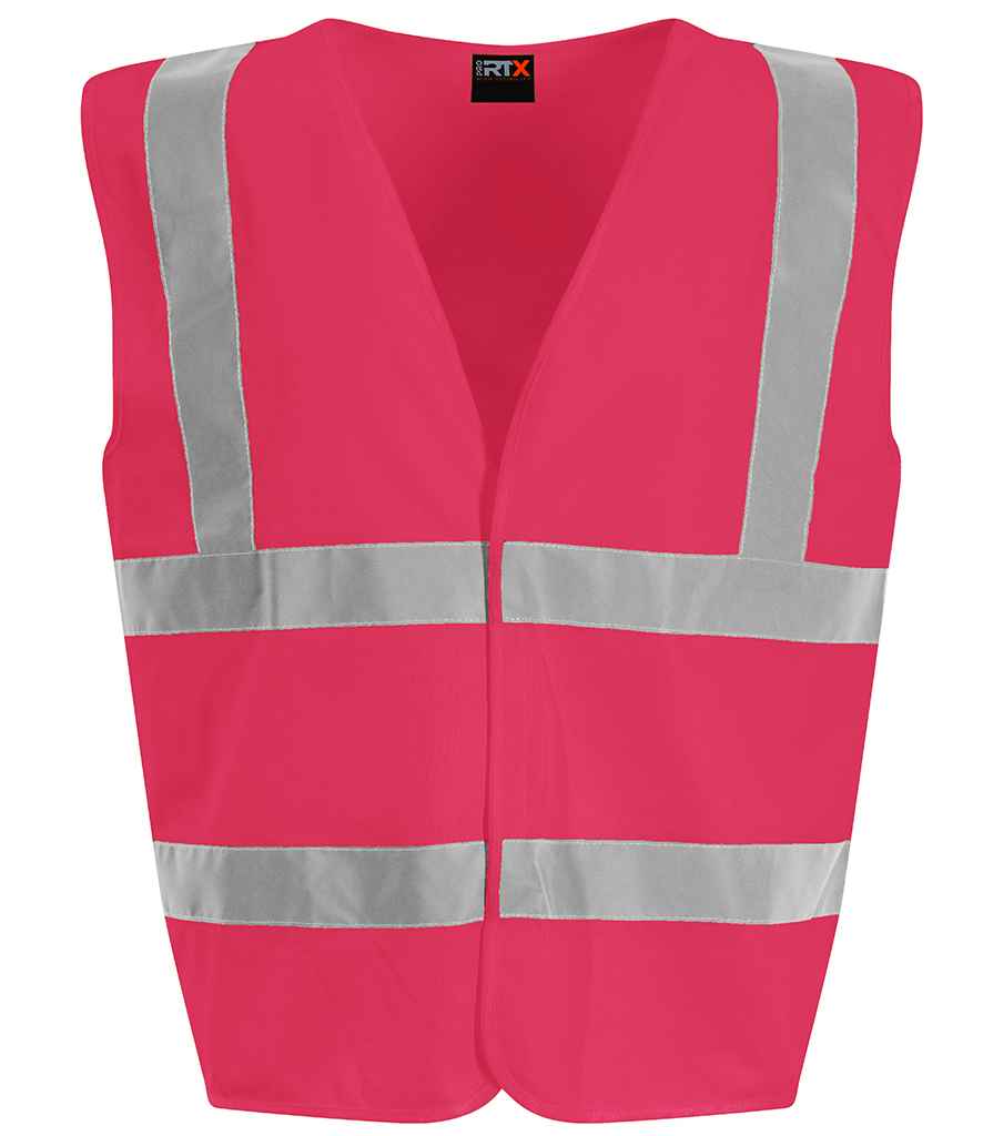 Pro RTX High Visibility Kids Waistcoat in by Pro RTX High Visibility — Custom branded clothing by Print Press, featuring premium embroidery produced in our specialist print lab in the UK.