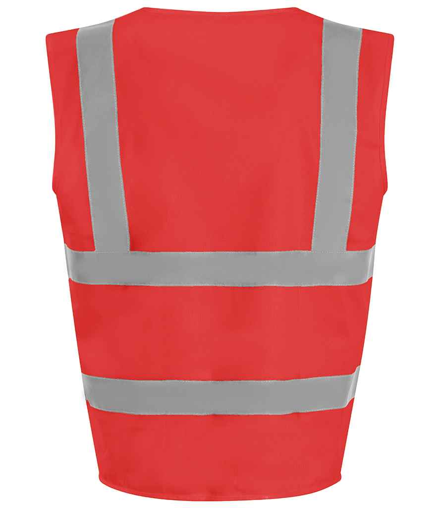 Pro RTX High Visibility Kids Waistcoat in by Pro RTX High Visibility — Custom branded clothing by Print Press, featuring premium embroidery produced in our specialist print lab in the UK.