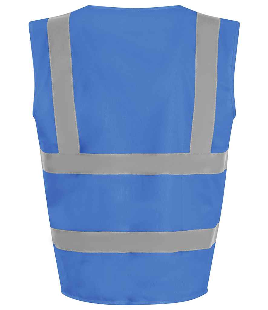 Pro RTX High Visibility Kids Waistcoat in by Pro RTX High Visibility — Custom branded clothing by Print Press, featuring premium embroidery produced in our specialist print lab in the UK.