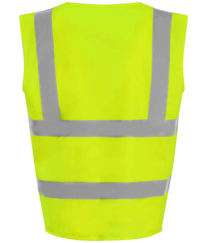 Pro RTX High Visibility Kids Waistcoat in by Pro RTX High Visibility — Custom branded clothing by Print Press, featuring premium embroidery produced in our specialist print lab in the UK.