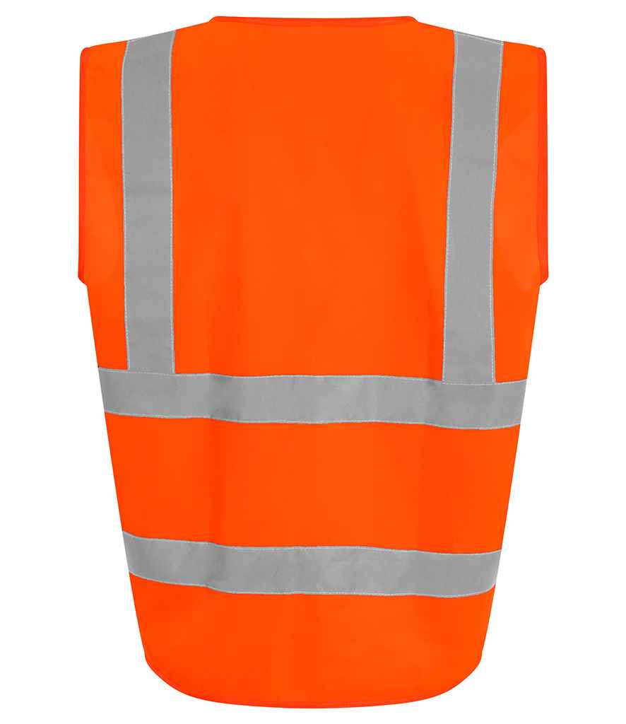 Pro RTX High Visibility Waistcoat - (2nd Colours) in by Pro RTX High Visibility — Custom branded clothing by Print Press, featuring premium embroidery produced in our specialist print lab in the UK.