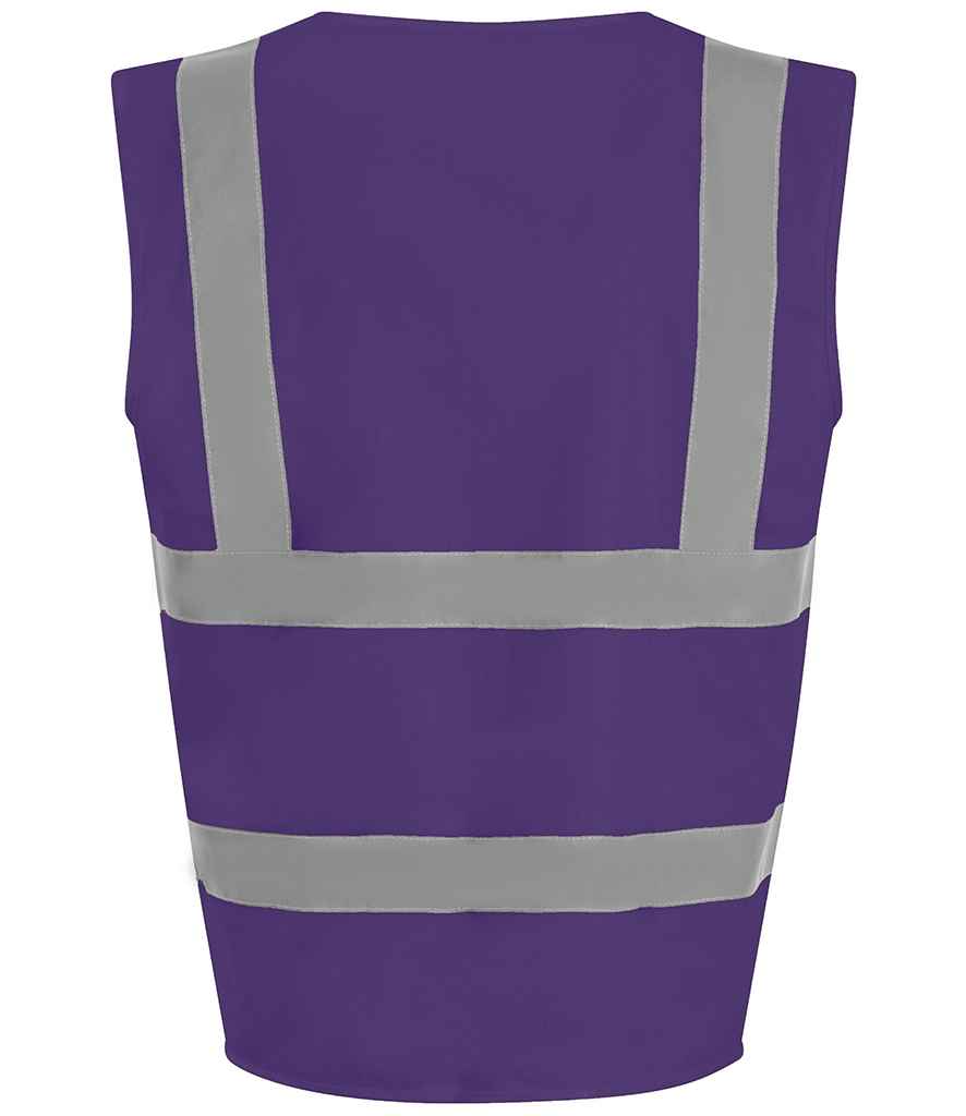 Pro RTX High Visibility Waistcoat - (2nd Colours) in by Pro RTX High Visibility — Custom branded clothing by Print Press, featuring premium embroidery produced in our specialist print lab in the UK.