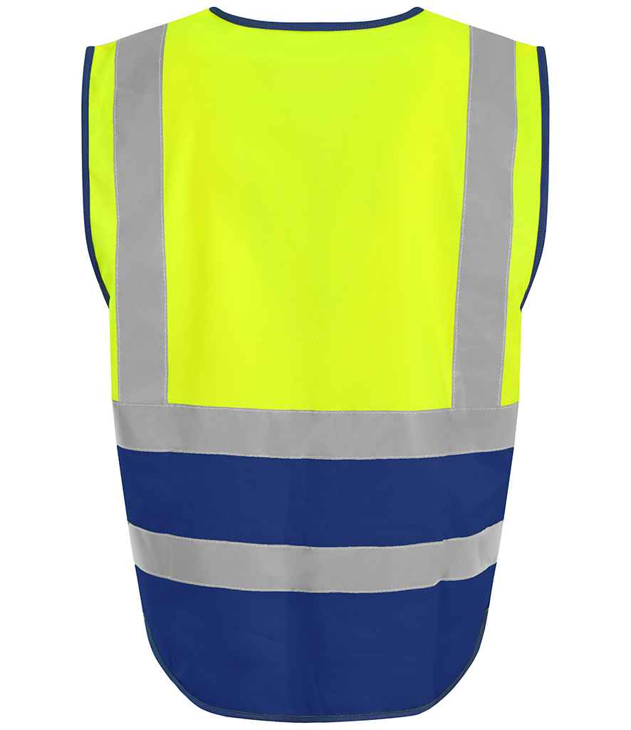 Pro RTX High Visibility Executive Waistcoat in by Pro RTX High Visibility — Custom branded clothing by Print Press, featuring premium embroidery produced in our specialist print lab in the UK.