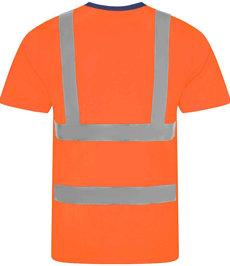 Pro RTX High Visibility T-Shirt in by Pro RTX High Visibility — Custom branded clothing by Print Press, featuring premium embroidery produced in our specialist print lab in the UK.