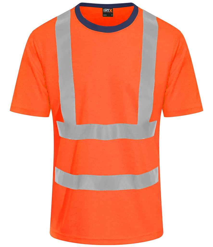 Pro RTX High Visibility T-Shirt in by Pro RTX High Visibility — Custom branded clothing by Print Press, featuring premium embroidery produced in our specialist print lab in the UK.