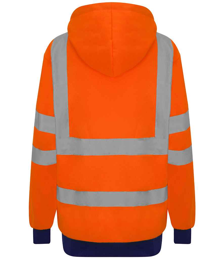 Pro RTX High Visibility Two Tone Hoodie in by Pro RTX High Visibility — Custom branded clothing by Print Press, featuring premium embroidery produced in our specialist print lab in the UK.