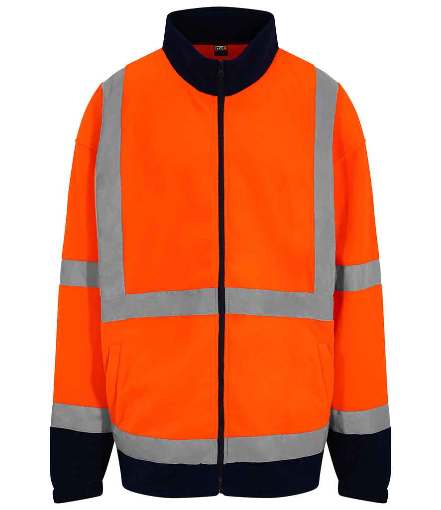 Pro RTX High Visibility Fleece Jacket in by Pro RTX High Visibility — Custom branded clothing by Print Press, featuring premium embroidery produced in our specialist print lab in the UK.