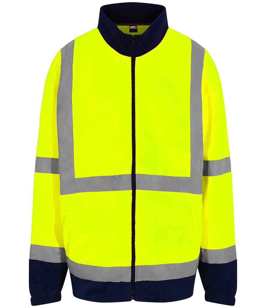 Pro RTX High Visibility Fleece Jacket in by Pro RTX High Visibility — Custom branded clothing by Print Press, featuring premium embroidery produced in our specialist print lab in the UK.