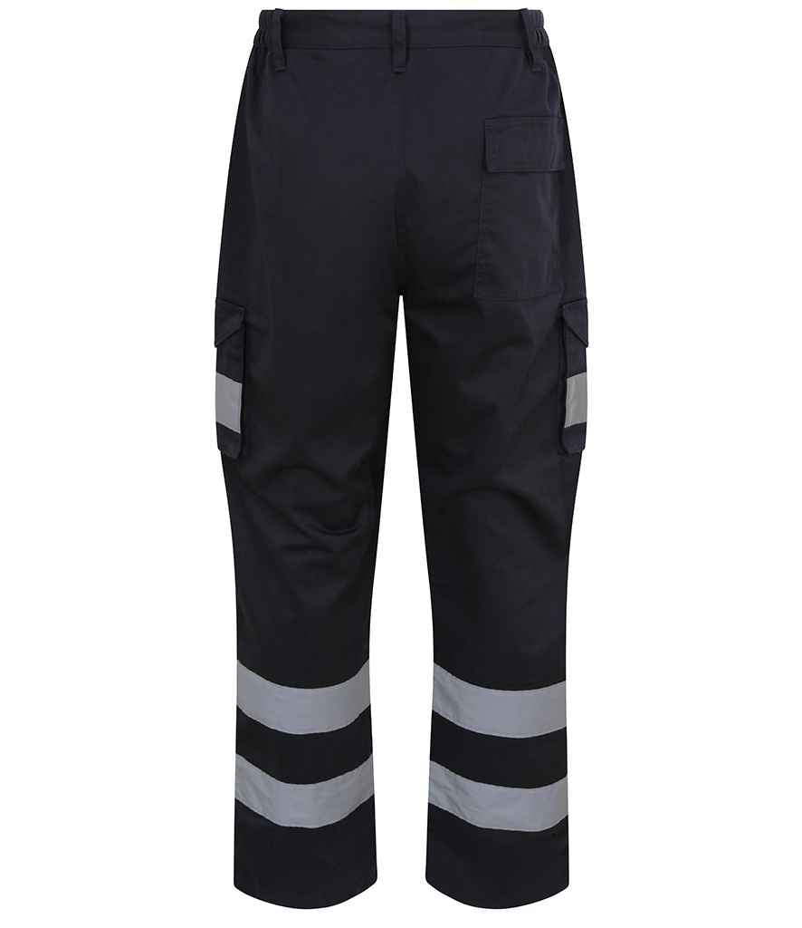 Pro RTX High Visibility Cargo Trousers in by Pro RTX High Visibility — Custom branded clothing by Print Press, featuring premium embroidery produced in our specialist print lab in the UK.