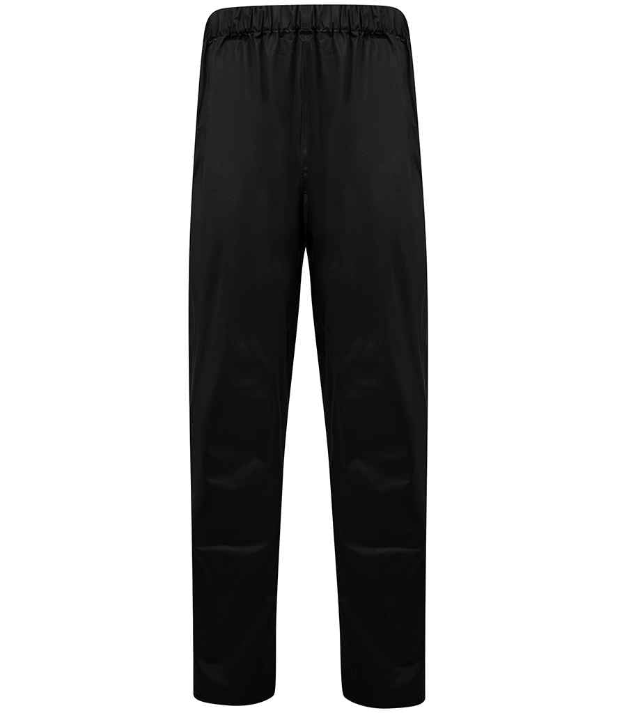 Splashmacs Rain Trousers in Black by Splashmacs — Custom branded clothing by Print Press, featuring premium embroidery produced in our specialist print lab in the UK.