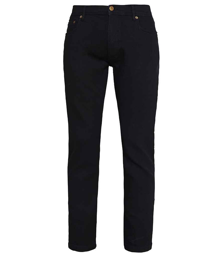 So Denim Mens Leo Straight Jeans in by So Denim — Custom branded clothing by Print Press, featuring premium embroidery produced in our specialist print lab in the UK.