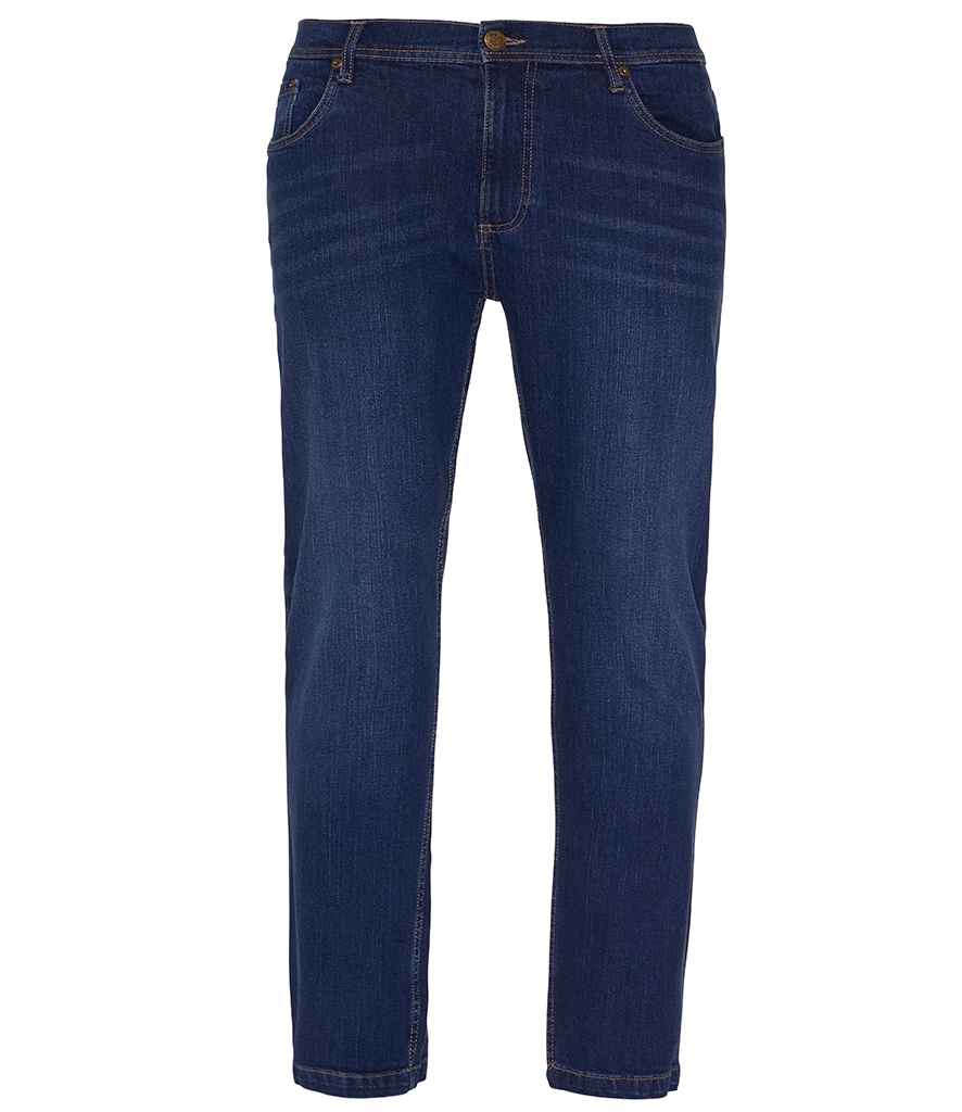 So Denim Mens Leo Straight Jeans in by So Denim — Custom branded clothing by Print Press, featuring premium embroidery produced in our specialist print lab in the UK.