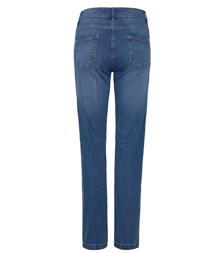 So Denim Ladies Katy Straight Jeans in by So Denim — Custom branded clothing by Print Press, featuring premium embroidery produced in our specialist print lab in the UK.