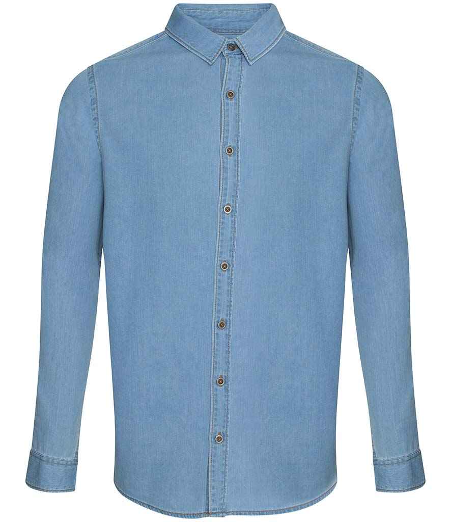 So Denim Jack Denim Shirt in Light Blue by So Denim — Custom branded clothing by Print Press, featuring premium embroidery produced in our specialist print lab in the UK.