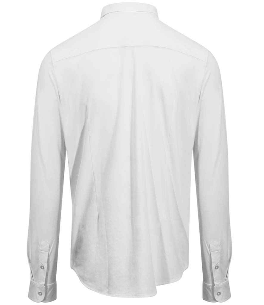 So Denim Oscar Knitted Long Sleeve Shirt in by So Denim — Custom branded clothing by Print Press, featuring premium embroidery produced in our specialist print lab in the UK.