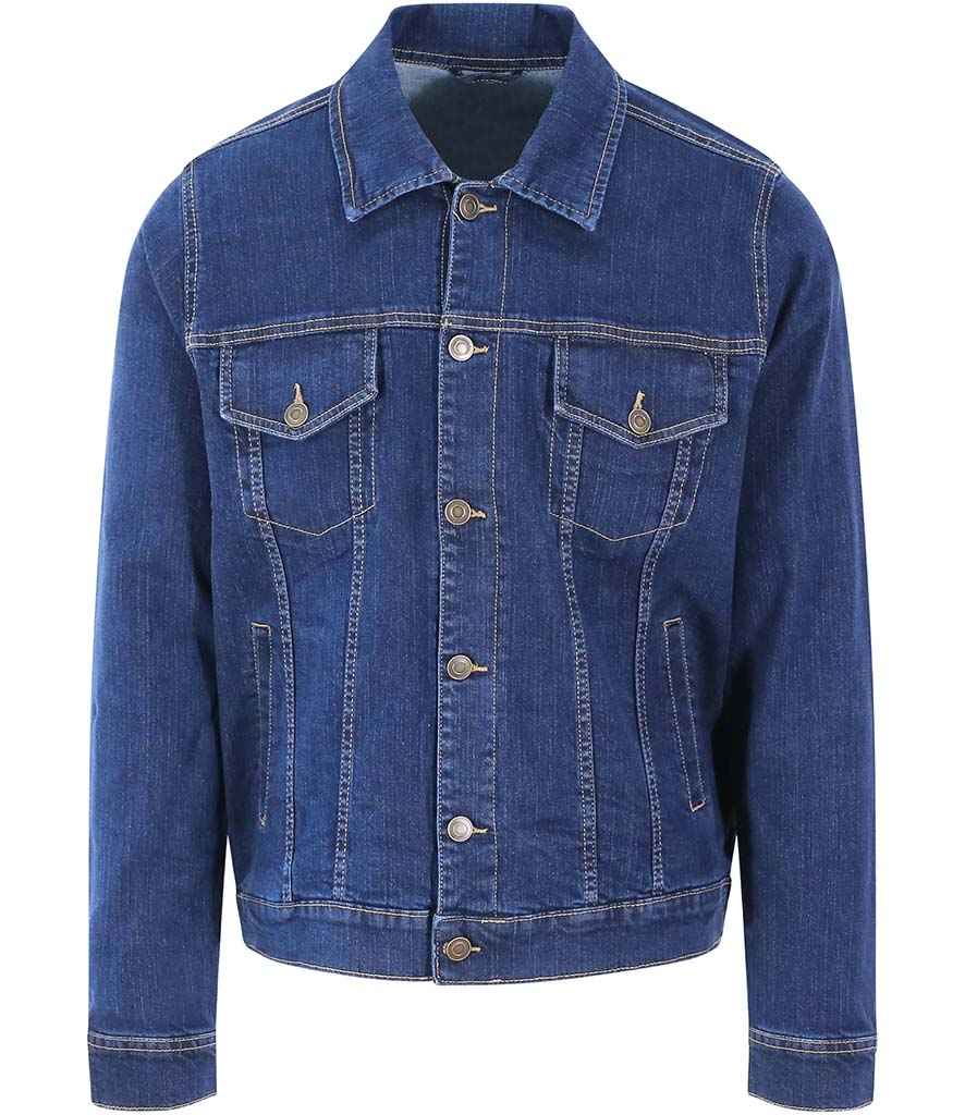 So Denim Noah Denim Jacket in by So Denim — Custom branded clothing by Print Press, featuring premium embroidery produced in our specialist print lab in the UK.