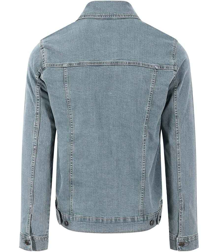 So Denim Noah Denim Jacket in by So Denim — Custom branded clothing by Print Press, featuring premium embroidery produced in our specialist print lab in the UK.